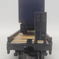 Weaver Nickel Plate Road Flat Car w/35' Blue Trailer #2013 - 3 Rail LN/Box