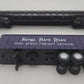 Weaver Nickel Plate Road Flat Car w/35' Blue Trailer #2013 - 3 Rail LN/Box