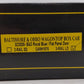 Weaver G23008 O Gauge B&O Wagontop Boxcar #1876 with Flat Panel Doors (3 Rail) EX/Box