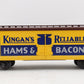 K-Line K742-8025 O Gauge Kingan's Reliable Wood-Sided Reefer Car #238 LN/Box