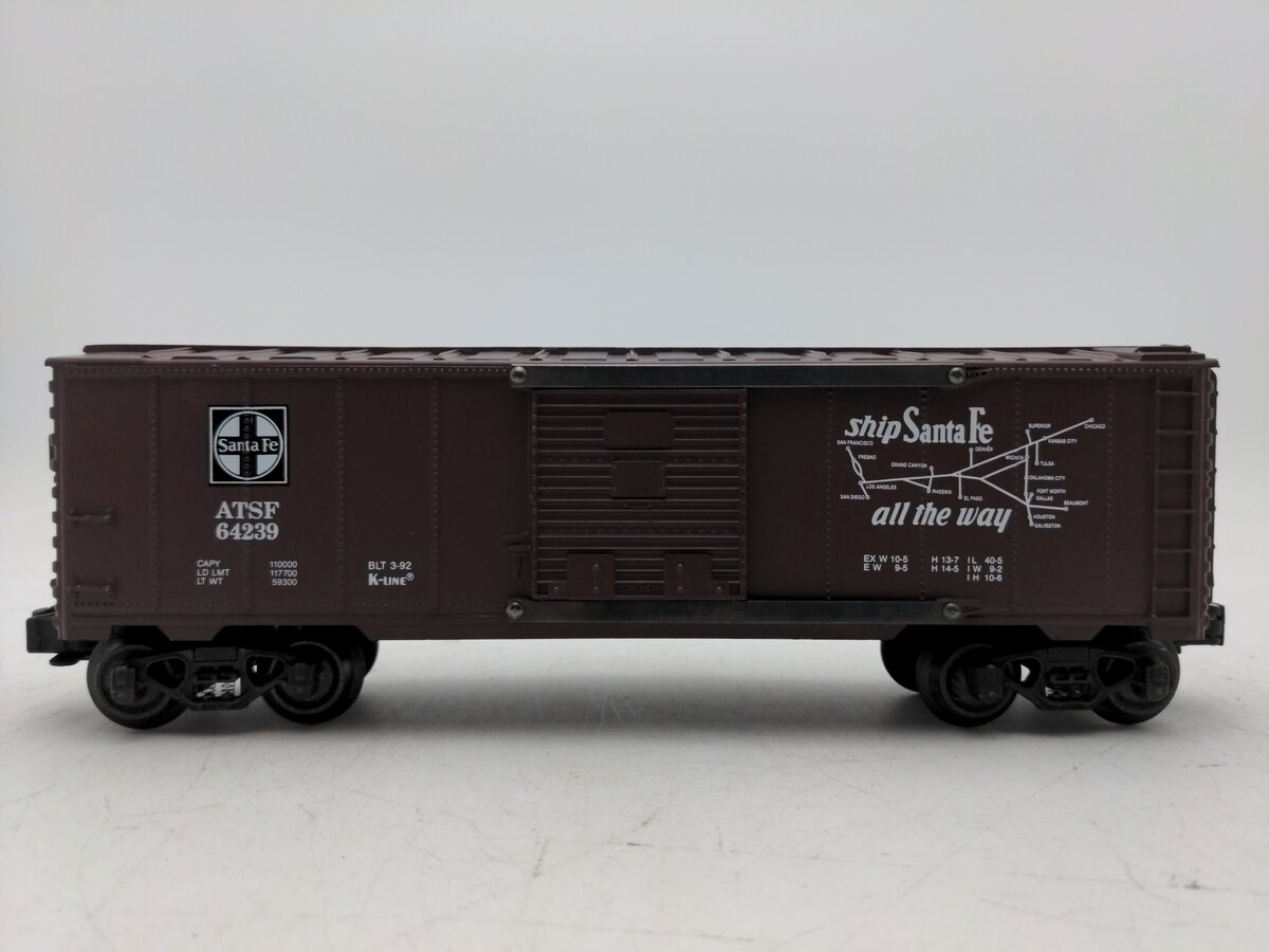 K-Line K64239 O Gauge ATSF Classic 
