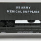 Weaver U23026LD O US Army 50' Flat Car #38564 w/ 35' Medical Trailer (3-Rail) LN/Box