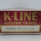 K-Line K64851 ATSF Scout Classic Boxcar EX/Box