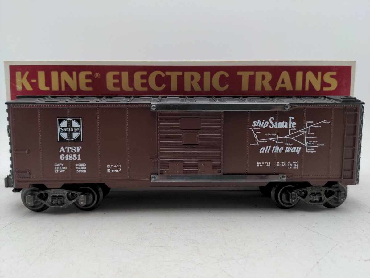 K-Line K64851 ATSF Scout Classic Boxcar EX/Box