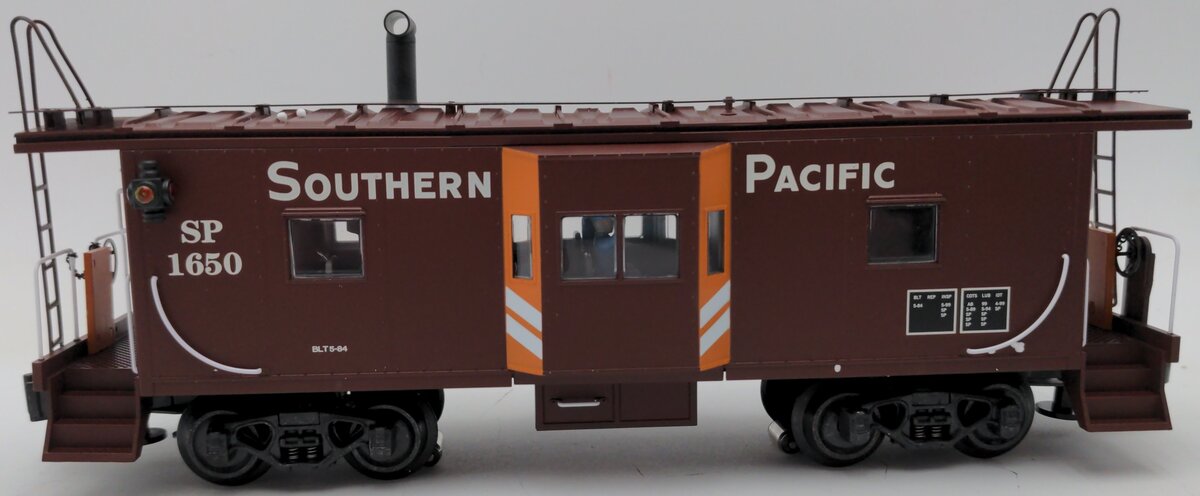 K-Line K612-2031 O Gauge Southern Pacific Bay Window Caboose #1650 EX/Box