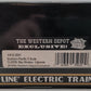 K-Line K612-2031 O Gauge Southern Pacific Bay Window Caboose #1650 EX/Box