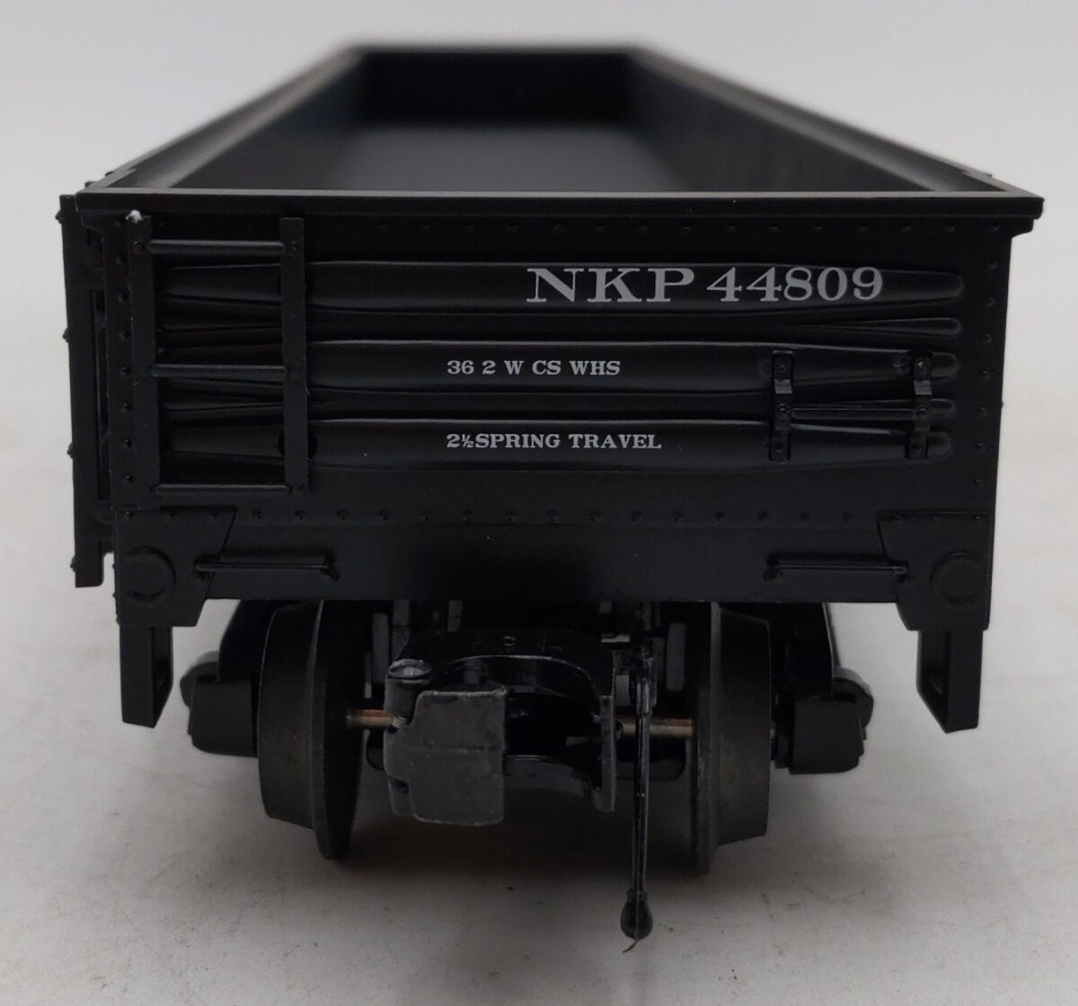 MTH 20-95286 O Gauge Nickel Plate Road Gondola Car w/ScaleTrax Straights #44809 EX/Box