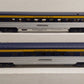 MTH 20-66063 O Gauge C&O 70' Streamlined Sleeper/Diner Passenger 2-Car Set LN/Box