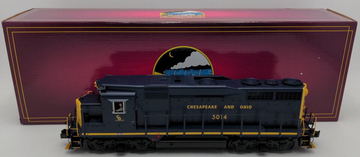 M.T.H 20-21291-1 O Gauge Chesapeake & Ohio #3014 GP-30 Diesel Engine EX/Box