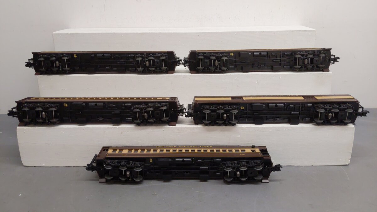 MTH 20-4096 O New York Central Premier 70' Madison Passenger Set (Set of 5)