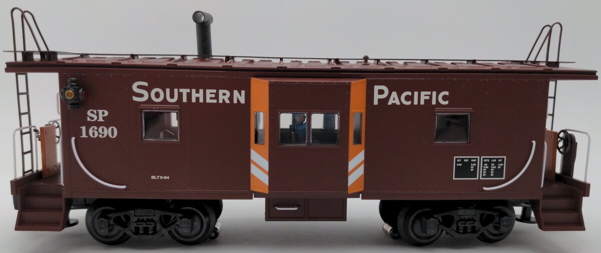 K-Line K612-2033 O Gauge Southern Pacific Illuminated Caboose #1690 EX/Box