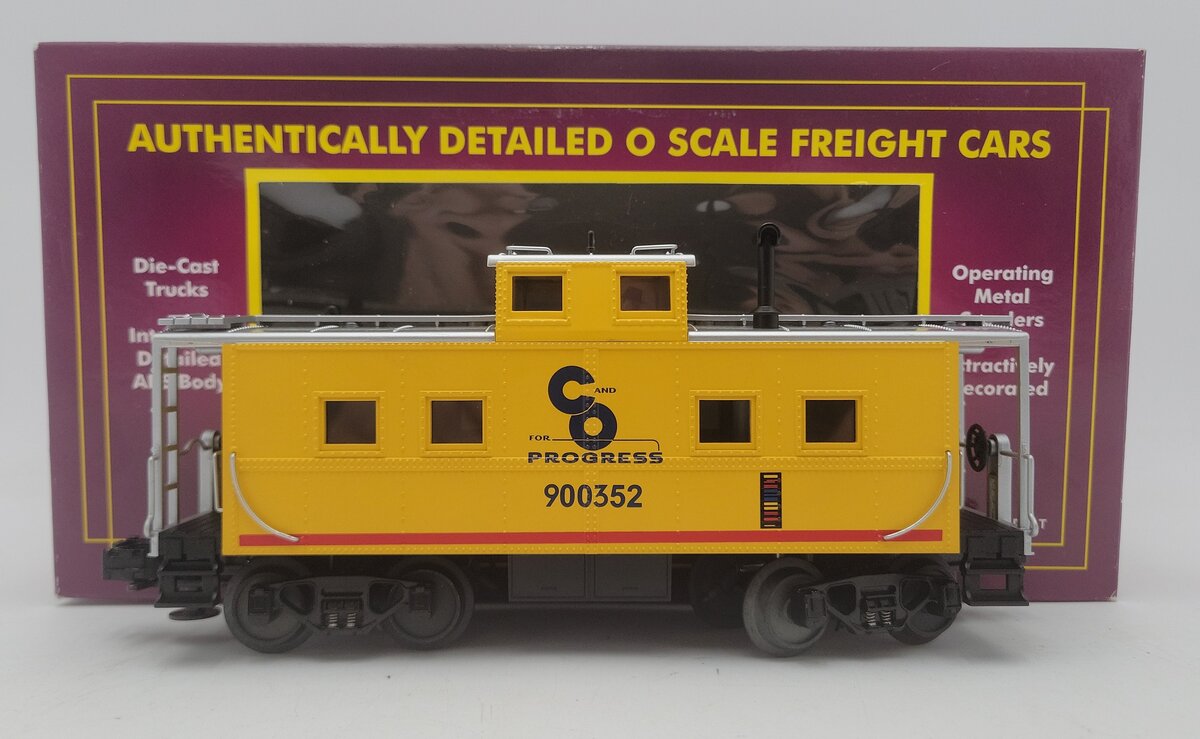 MTH 20-91057 O Gauge Chesapeake & Ohio Caboose #900352 LN/Box