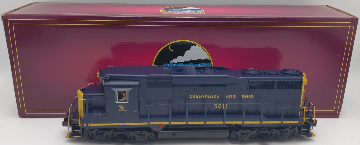 M.T.H 20-21292-1 O Scale Chesapeake & Ohio #3011 GP-30 Diesel Engine W/ PS 3.0 EX/Box