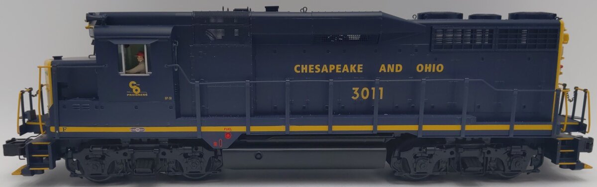 M.T.H 20-21292-1 O Scale Chesapeake & Ohio #3011 GP-30 Diesel Engine W/ PS 3.0 EX/Box