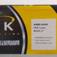 K-Line K4680-44240 O Gauge Pennyslvania 21" Aluminum Coach Car #4240 EX/Box