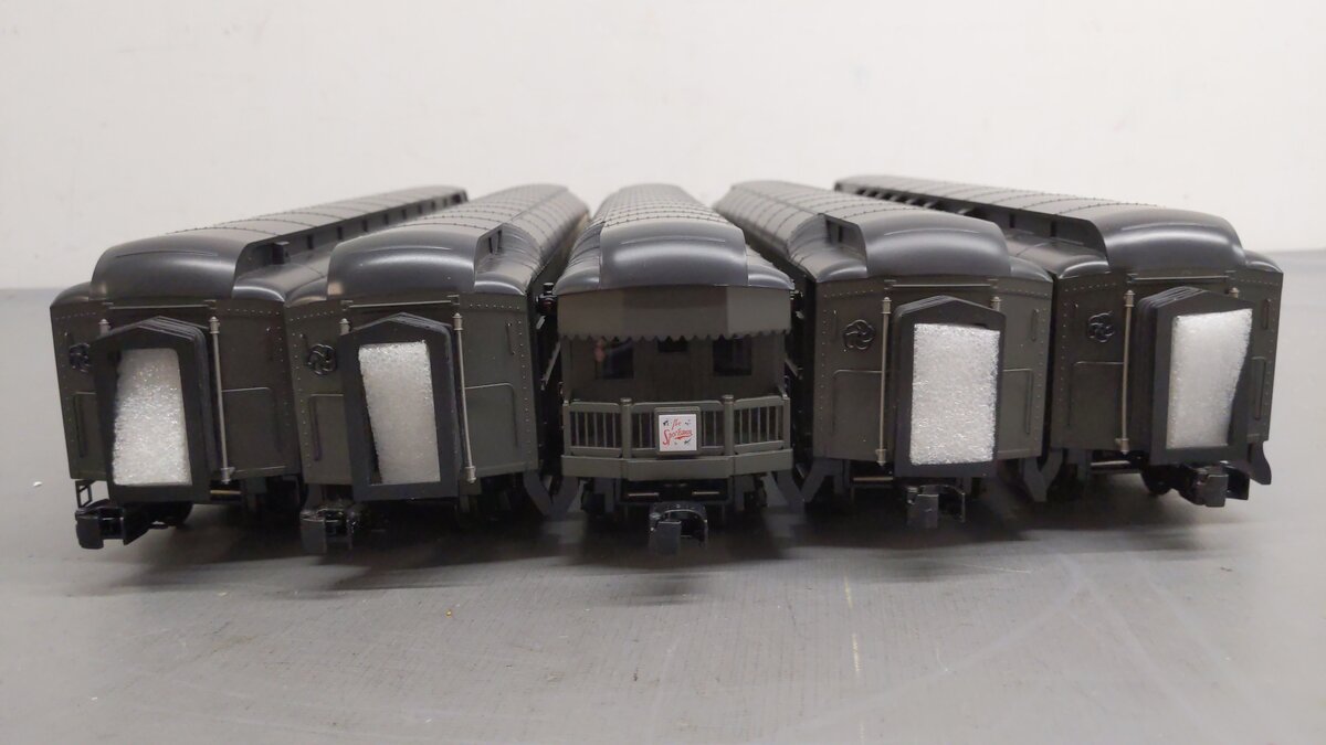 MTH 20-4083 O Chesapeake & Ohio 70' Madison Passenger Car Set (Set of 5)