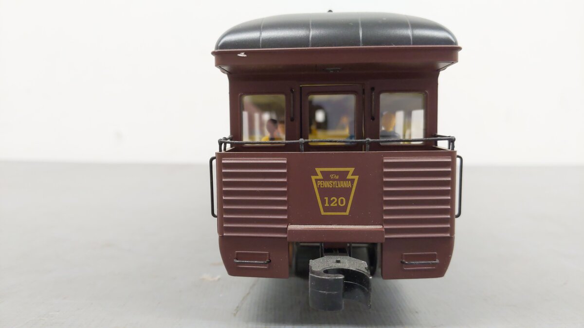 K-Line K4680-30012 O Pennsylvania 18" Aluminum Business Car #120 EX/Box