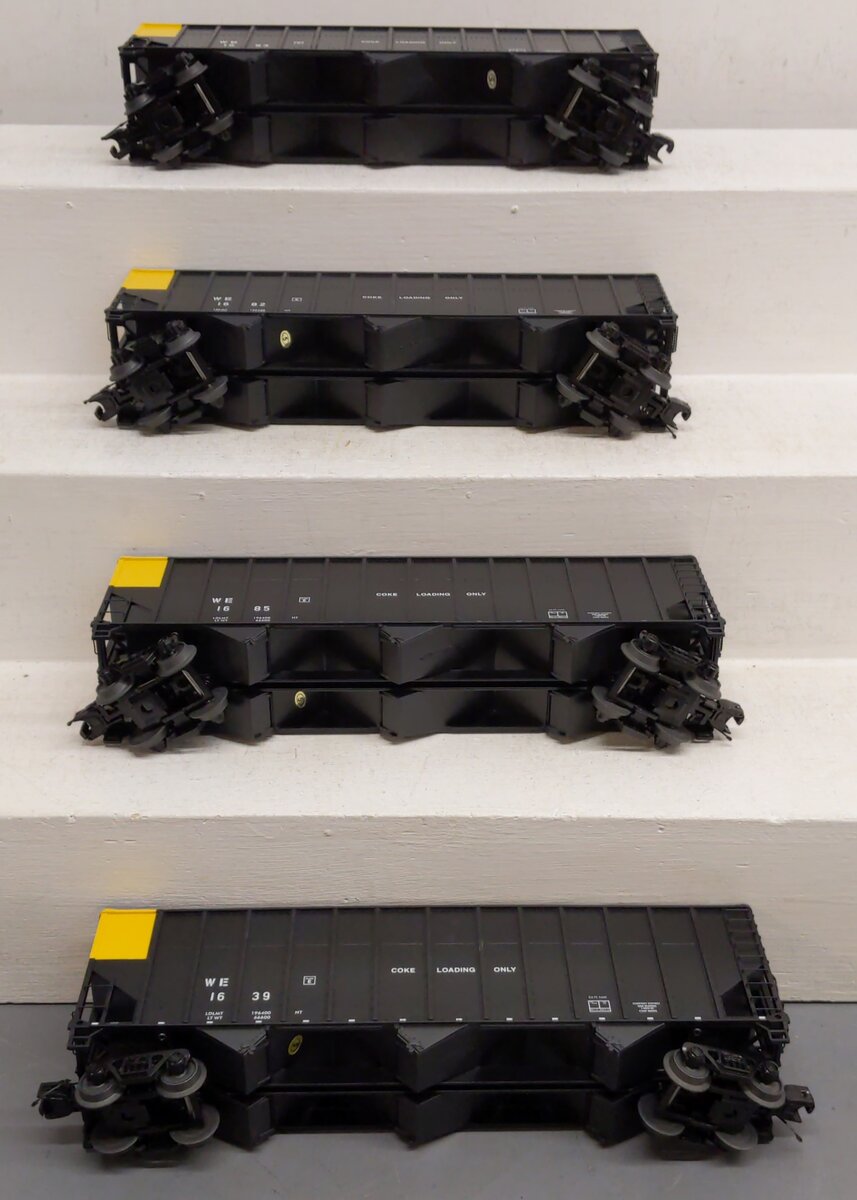 MTH 20-92130 O Scale Wheeling & Erie 4 Car Hopper Set LN/Box
