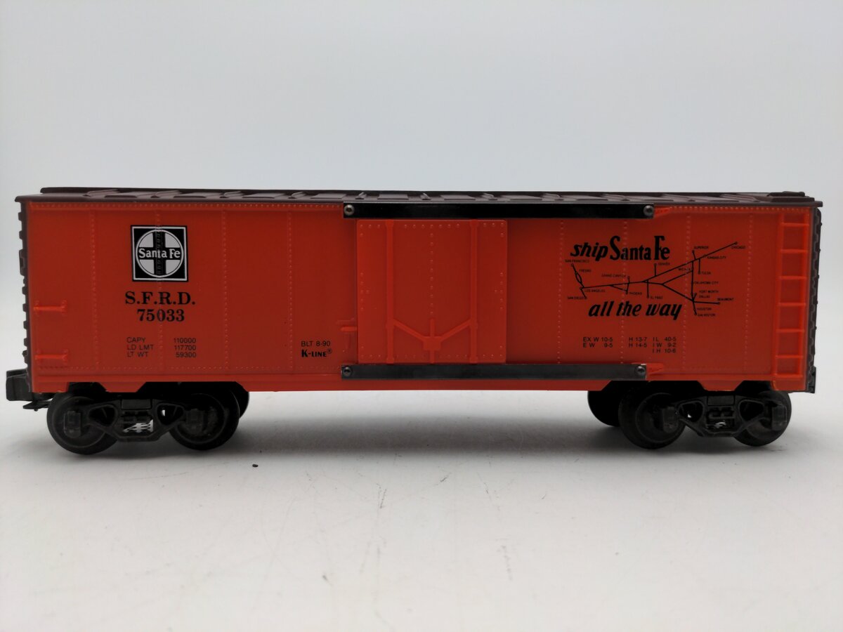 K-Line K75033 Santa Fe Super Chief Map Reefer #75033