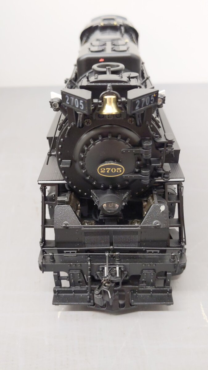 MTH 20-3186-1 C&O 2-8-4 Kanawha Steam Locomotive & Tender #2705 with PS-2 EX/Box