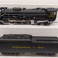 MTH 20-3186-1 C&O 2-8-4 Kanawha Steam Locomotive & Tender #2705 with PS-2 EX/Box