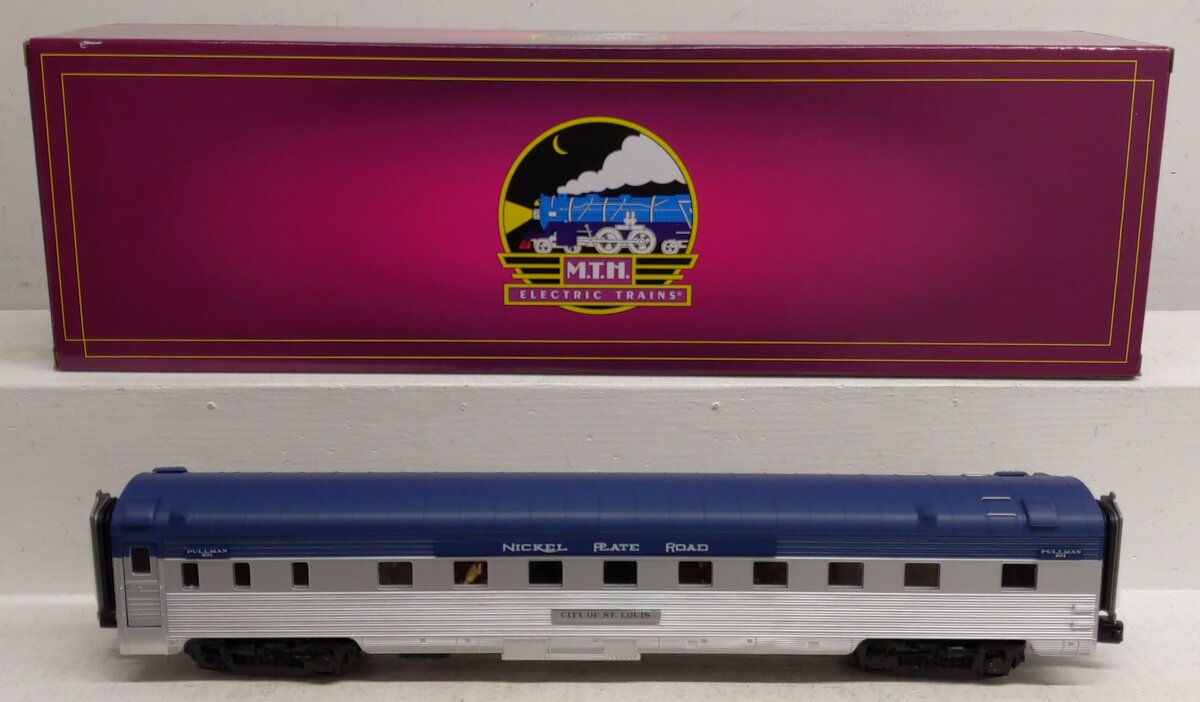 MTH 20-61058 Nickel Plate Road 70' Streamlined Passenger Sleeper Car #201 EX/Box