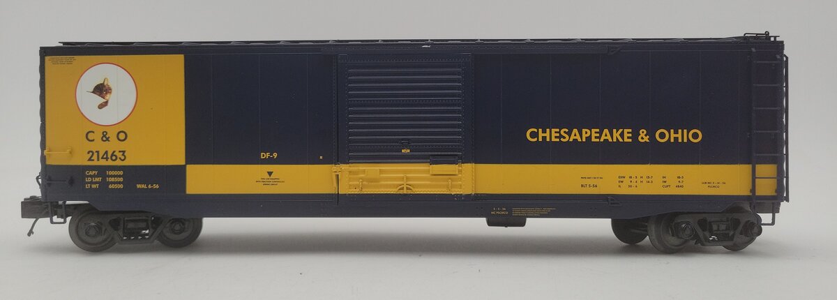 MTH 20-93623 Chesapeake & Ohio 50' PS-1 Boxcar #21463 LN/Box