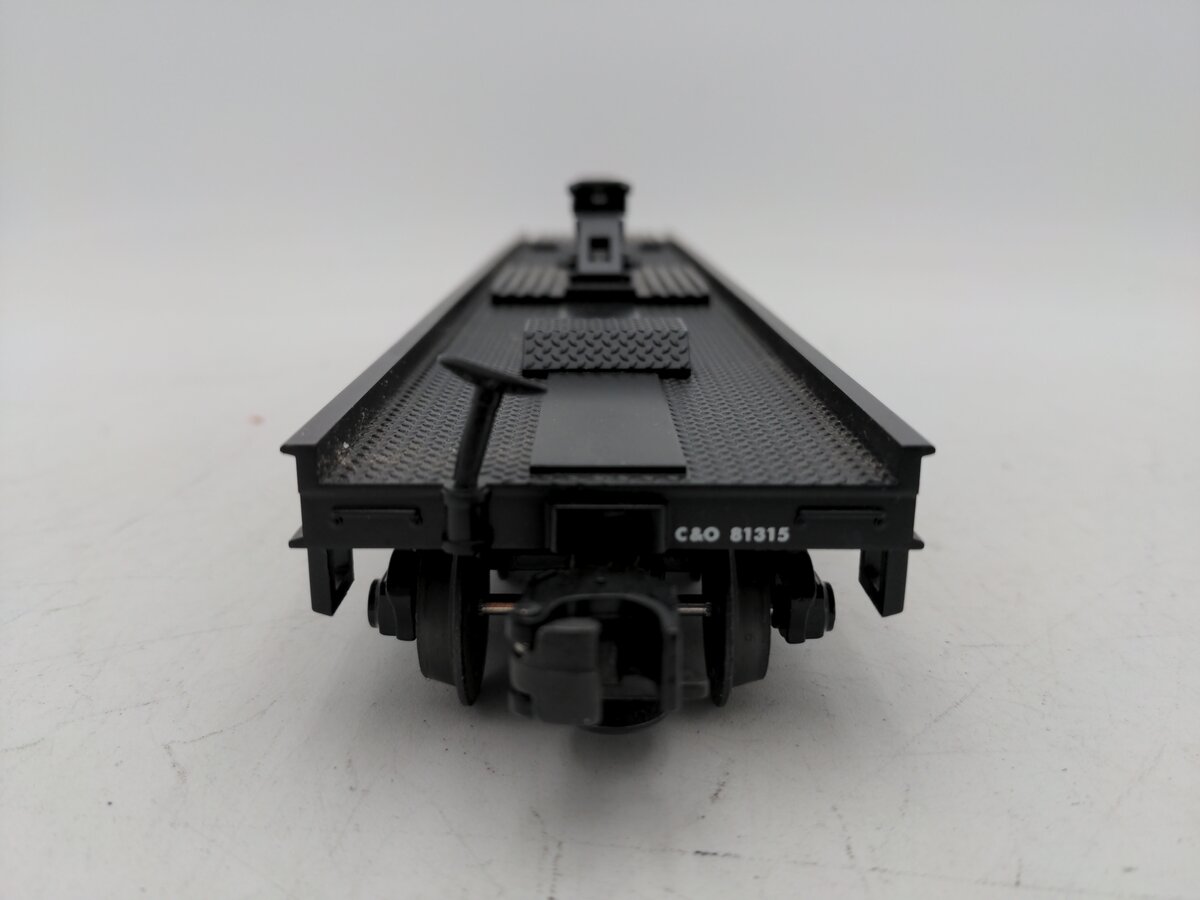 MTH 20-90015B O Gauge Chesapeake & Ohio Flatcar w/ Trailers #81315 EX/Box