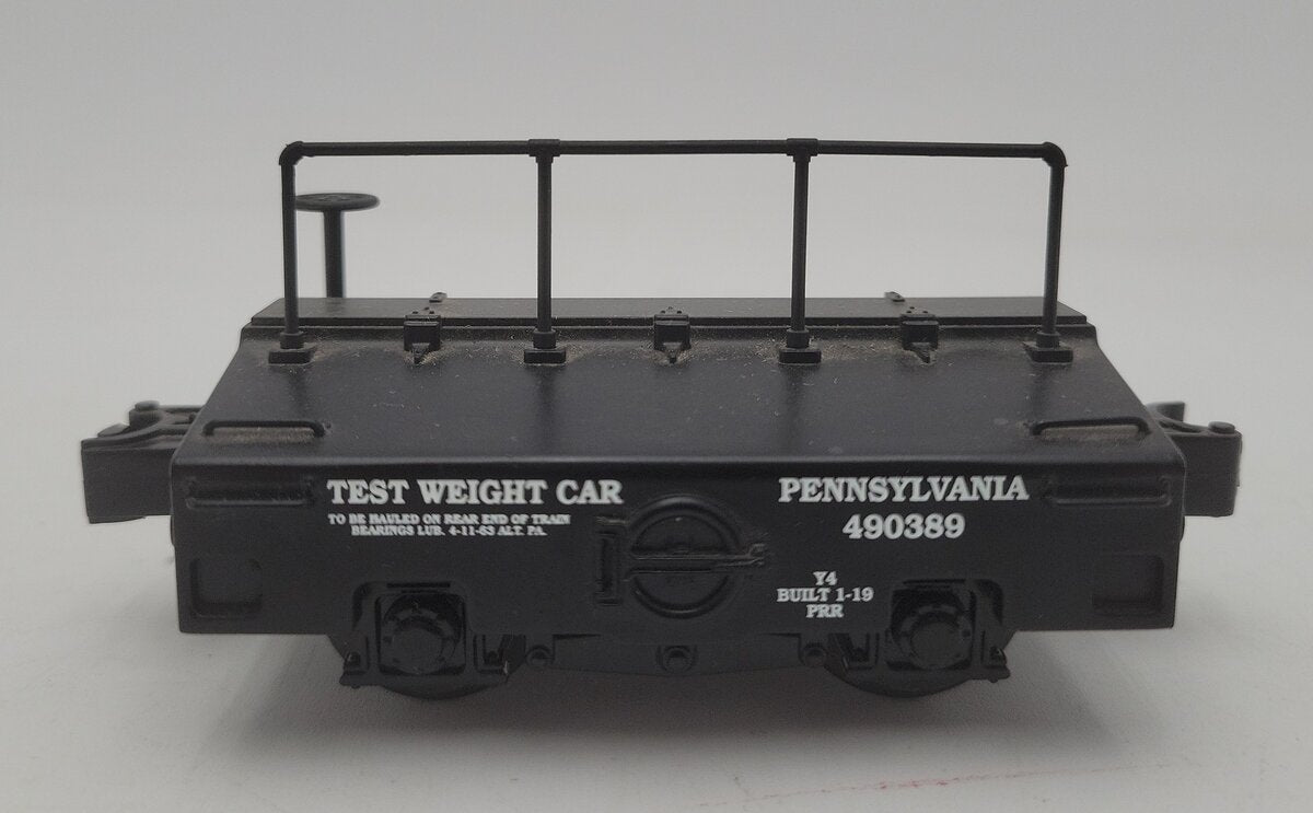 MTH 20-98216 Die-Cast Pennsylvania Railroad Test Car #490389 EX/Box