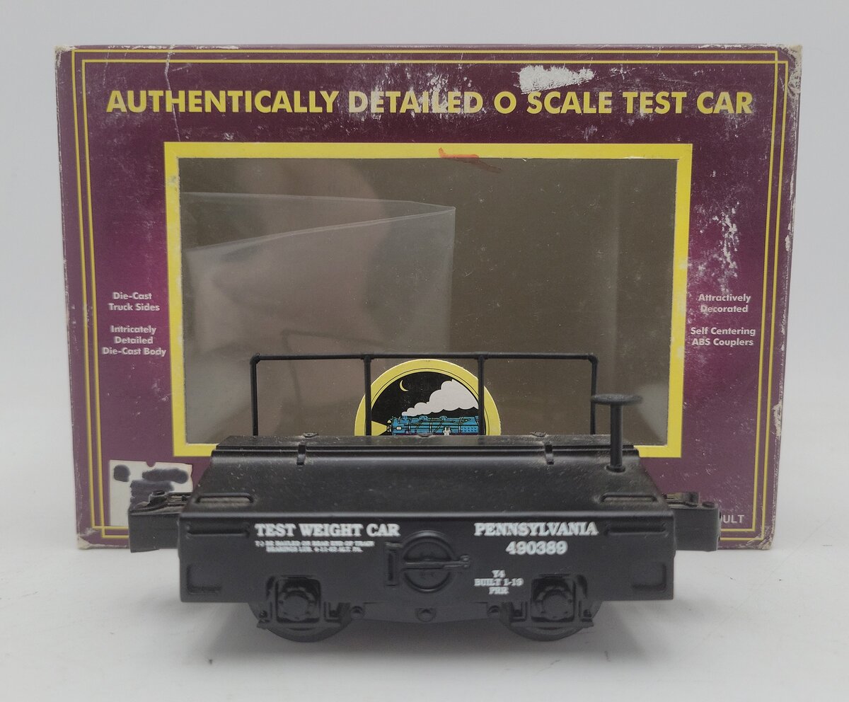 MTH 20-98216 Die-Cast Pennsylvania Railroad Test Car #490389 EX/Box