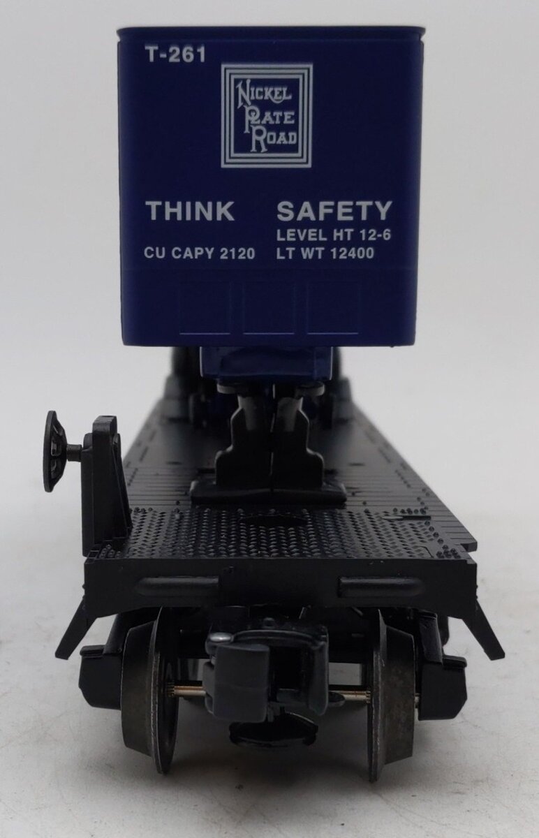 Lionel 6-26949 O Gauge Nickel Plate Road Flatcar w/ Trailer EX/Box