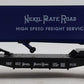 Lionel 6-26949 O Gauge Nickel Plate Road Flatcar w/ Trailer EX/Box