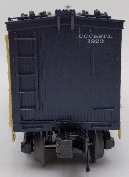 MTH 20-94389 O Gauge Leisy’s Schooner Bock Beer 36’ Woodsided Reefer Car #1923 EX/Box