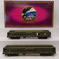MTH 20-4176 O U.S. Army 70' Madison Combine/Diner Passenger Set (Set of 2) LN/Box