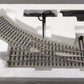 Lionel 6-12046 O Gauge O36 Right Hand Remote-Control FasTrack Switch/Turnout EX/Box