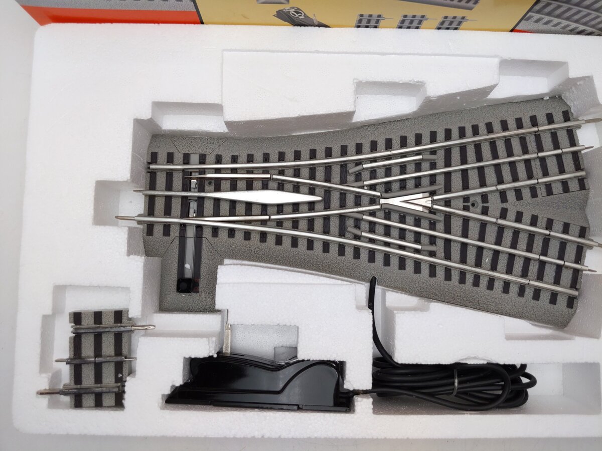Lionel 6-12047 O-72 Remote-Control FasTrack Wye Switch Turnout EX/Box