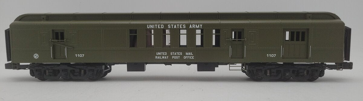 MTH 20-4276 U.S. Army 70- Madison RPO Car #1107 LN/Box