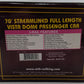 MTH 20-67125 Chesapeake & Ohio 70' ABS Full Length Vista Dome Passenger Car EX/Box
