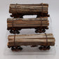 Lionel 6-29453 O Gauge Elk River Lumber Set (Pack of 3)/Box