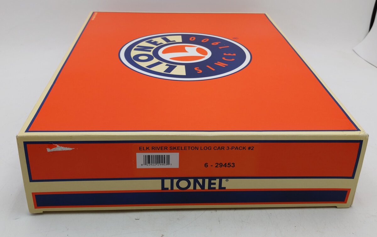 Lionel 6-29453 O Gauge Elk River Lumber Set (Pack of 3)/Box