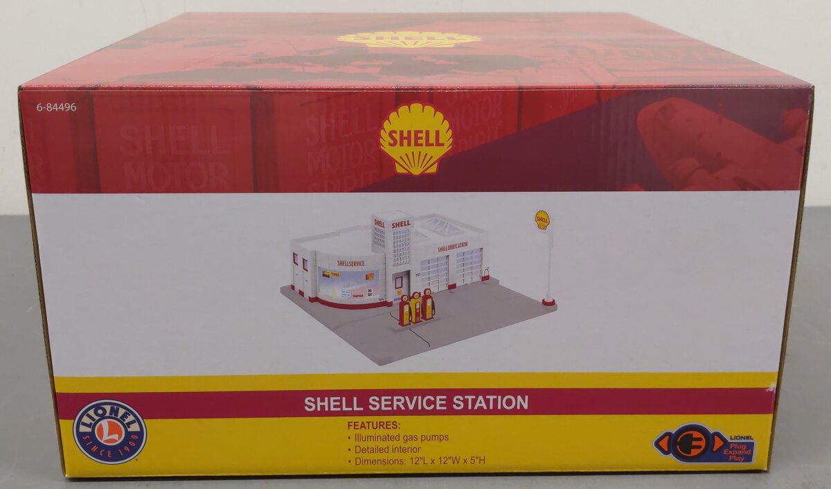 Lionel 6-84496 O Shell Gas Station LN/Box