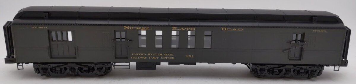 MTH 20-42017 O Gauge Nickel Plate Road 70' Madison RPO Car #831 EX/Box