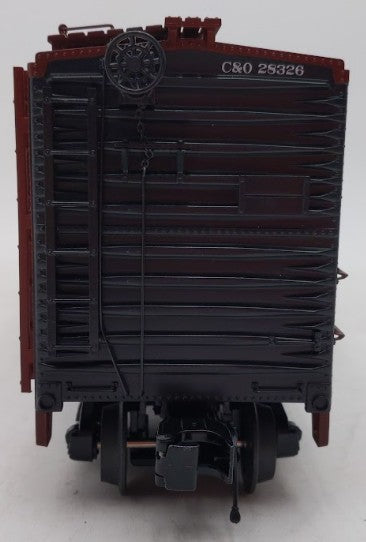 MTH 20-93344 O Gauge Chesapeake & Ohio Double Door 50' Box Car #28326 EX/Box