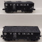 Lionel 2226960 O Virginian 2 Bay Hopper Cars (Set of 2) EX/Box