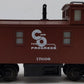 Lionel 6-17608 O Gauge Chessie Steelside Square Window Caboose #17608 w/ Smoke EX/Box