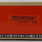 Lionel 6-17608 O Gauge Chessie Steelside Square Window Caboose #17608 w/ Smoke EX/Box