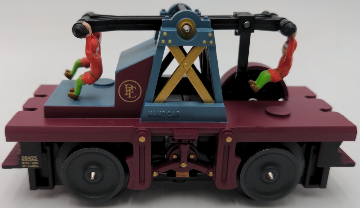 Lionel 6-28425 O Polar Express Motorized Elf Handcar EX/Box