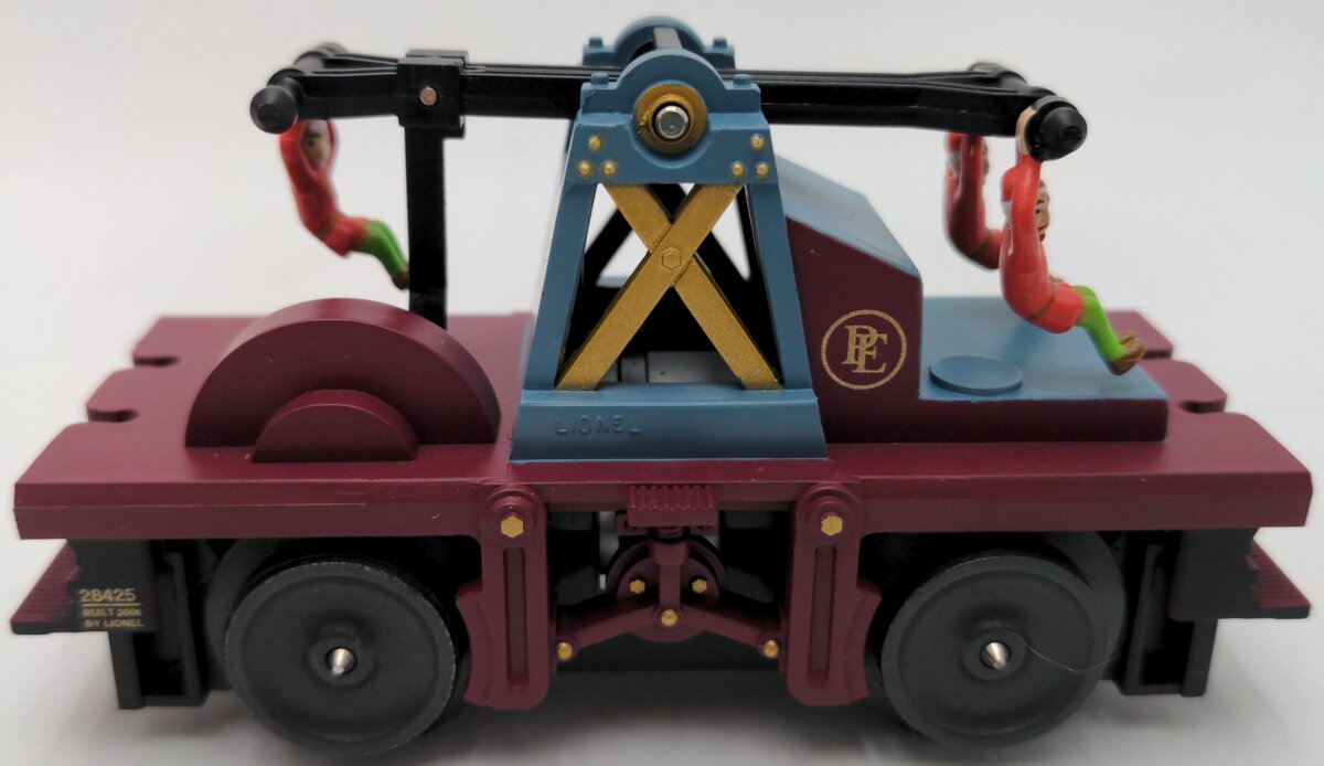 Lionel 6-28425 O Polar Express Motorized Elf Handcar EX/Box