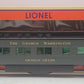 Lionel 6-15575 O C&O The George Washington Heavyweight Station Sounds Diner Car EX/Box