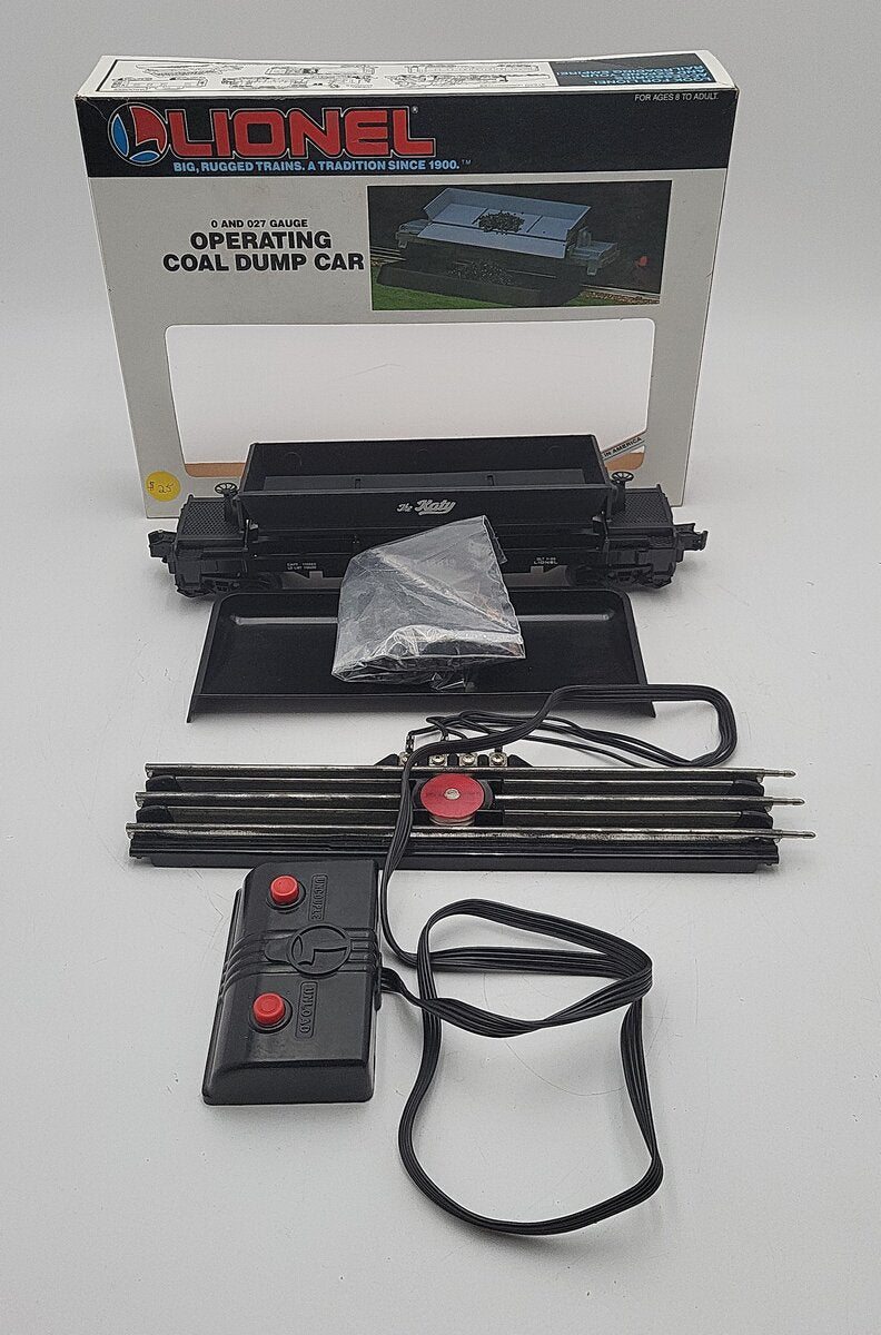 Lionel 6-16613 O Gauge Katy Coal Dump Car #16613 EX/Box